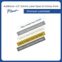 Brother P-touch Tze Standard Adhesive Laminated Labeling Tapes, 1/2"w, Black on White, 2/Pack - Image 5