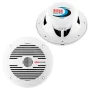 BOSS Audio Systems MR60W 6.5" Marine Speakers - Weather Resistant Vehicle and Boat Speakers, 200 Watts, Full Range, 2 Way (White) - Image 2