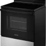 Amana - 30 in. Wide 4 elements 4.8 cu. ft. Freestanding Electric Range with Extra-Large Oven Window - Stainless Steel - Image 3