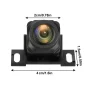 Car Backup Camera Rear View Camera 1080P Clear Anti-Interference 170 Degree Wide Angle Adjustable Vehicle Small Reversing Camera - Image 6