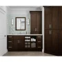 Hampton 11.25 in. W x 42 in. H x 0.1875 in. D Kitchen Cabinet Wall Flush End Panel in Medium Oak - Image 4