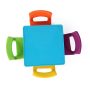 Playtime 5-Piece Aqua Kids Plastic Table and Chair Set - Image 3