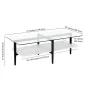 Otto Glass Top Coffee Table - Image 5