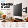 Full Motion Dual Arm TV Wall Mount for 37 in. - 70 in. Flat Panel TV's with 25 Degree Tilt, 77 lb. Load Capacity - Image 2