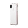 SaharaCase - OnlyCase Series Classic Case for Apple iPhone X and XS - Clear/Rose Gold - Image 1