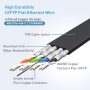 Cat 8 Bulk Cable, 100 Foot LAN Cable Indoor & Outdoor LAN Cable 30AWG Heavy Duty Waterproof Networking Patch Cable Shielded Durable Gold Plated RJ45 Connector for Router Modem Gaming PC Laptop Xbox - Image 6