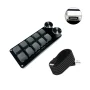 Programming Macros Customization 2 Rotary Disc, Wired keyboard, RGB 12-key, Copy-paste Mini Buttons, Game Keypad - Image 6