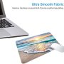 Beach Sunset Mouse Pad,Cute Mouse pad,Custom Small Mouse Pads with Designs,Portable Office Non-Slip Rubber Base Wireless Mouse Pad for Laptop - Image 4