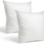 Foamily Throw Pillows Insert Set of 2-22 x 22 Insert for Decorative Pillow Covers - Made in USA - Bed and Couch Pillows - Image 2