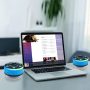 Bluetooth Shower Speakers, Portable Wireless Outdoor Speaker with HD Sound, Bluetooth Speaker with 8H Playtime, FM Radio, Handsfree LED Light Show with Suction Cup, IPX7 Waterproof for Travel/Party - Image 5