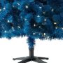 Treetopia Black Artificial Christmas Tree | Essentials - Black Tree - 7 ft | Pre-lit 350 LED Clear Lights | Includes Tree Stand, On/Off Foot Pedal, Extra Bulbs & Fuses - Image 5
