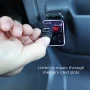 onn. Bluetooth FM Car Charger with LCD Screen, Type C, Wirelessly Stream Calls and Music - Image 3