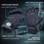 Fit Active Sports New Ventilated Weight Lifting Workout Gloves with Built-in Wrist Wraps for Men and Women - Great for Gym Fitness, Cross Training, Hand Support & Weightlifting. - Image 3