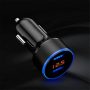 Dual Ports 3.1A USB Car Cigarette Charger Lighter Digital LED Voltmeter 12V/24V - Image 2