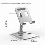 Universal All Aluminum Alloy Portable Tablet Holder For iPad Holder Tablet Stand Mount Adjustable Flexible Mobile Phone Stand - Image 6