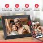 onn 10” Wi-Fi Digital Picture Frame | Send Photos & Videos Instantly via the Free Frameo App, 100096733 - Image 5