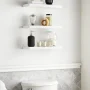Floating Shelves for Wall, Wall Mounted Rustic Wood Shelves for Bathroom, Bedroom, Living Room, Kitchen, Hanging Shelf - Image 4