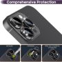 For iPhone 15 13 14 12 Pro Max/15 Plus Camera Lens Protector Tempered Glass - Image 6