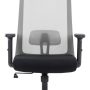 Ergonomic Office Chair, Sidanli Gray Home Office Chair with Headrest Adjustable - Image 5