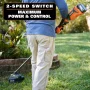 18V Brushless 14 in. Cordless Battery String Trimmer with 4.0 Ah Lithium-Ion Battery - Image 4