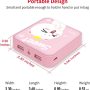 Yoobao Portable Charger 10000mAh Power Bank External Battery Pack Powerbank Cell Phone Battery Backup Charger with Dual USB Output Comaptible Cellphone Smartphones - Pink Sweet - Image 6