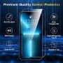 For iPhone 17 16 15 14 13 12 11 Pro Max Tempered Glass Screen Camera Protector - Image 2