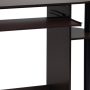 32 in. Rectangular Dark Brown Computer Desk with Keyboard Tray - Image 4