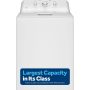 GE - 4.0 Cu. Ft. High-Efficiency Top Load Washer with Water Level Control - White - Image 2