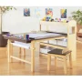 Kids Deluxe Art Center and Stool Set - Image 4