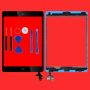 Touch Screen Glass Digitizer Screen replacement for iPad Mini 1st 2nd Black - Image 1