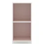 Furniture of America Brooks Estantería Apilable de Madera Rosa Claro para Niños de 2 Cubos - Image 5