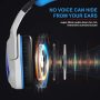 Anivia Gaming Headset 7.1 Surround Sound Headphone with USB Port Over-The-Ear Noise Cancelling, Volume Control, LED Lights Wired Headset with Mic for PC, Mac, Laptop, Computer (White) - Image 4