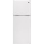 GE - 24 in. Wide 11.6 Cu. Ft. Top-Freezer Refrigerator with ENERGY STAR Certification - White - Image 1