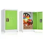629-Series 24 in. H 1-Tier Steel Storage Locker Free Standing Cabinets for Home, School, Gym in Green 2 Pack - Image 2