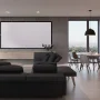 120 Inch Projection Screen 16:9 HD Portable Widescreen Foldable Anti-Crease Indoor Outdoor Indoor Projector Movies Screen for Home Theater Support Double Sided Projection - Image 6