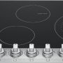 Frigidaire - Professional 36 in. Wide 5 Elements Built-In Electric Cooktop - Stainless Steel - Image 2