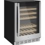 GE Profile - 44-Bottle Dual Zone Wine Cooler - Stainless Steel - Image 2