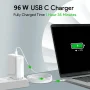 96W USB C Fast Charger Laptop Charger Compatible with All USB C Charge Device, Include Charge Cable (6.6ft/2m) - Image 3