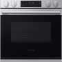 Samsung - 30 in. Wide 4 Elements Bespoke 6.3 cu. ft. Smart Slide-In Electric Range with No Preheat Air Fry Max - Stainless Steel - Image 1