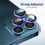 For iPhone 16 15 14 13 12 Pro Max Camera Lens Screen Protector Tempered Glass - Image 6