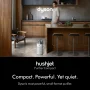Dyson - HushJet Compact Air Purifier - White/Silver - Image 3