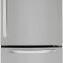 LG - 33-in Wide 25.5 Cu. Ft. Bottom Freezer Refrigerator with Ice Maker - Stainless Steel - Image 1
