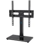 PERLESMITH Universal TV Base for 32"-60" TVs, ±35°Swivel, 88-lb Capacity, Max VESA 400x400mm, Height Adjustable, PSTVS28B - Image 1