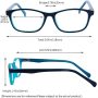 Children Blue Light Blocking Glasses Boys and Girls Age 3-12 2186c1 Blue - Image 3