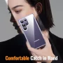 Entronix Clear Case Compatible with Galaxy S22 Ultra, Scratch-Resistant Hard Cover - Image 4