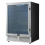 Forno Appliances - Frescolino 188-Can Convertible 4.8 Cu. Ft. 24" Wine Cooler - Stainless Steel - Image 2