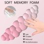 Cloud Wrist Rest Keyboard Pink Mouse Pad Set with Wrist Rest Ergonomic Wrist ... - Image 4