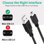 USB Power Cable Cord Wall Plug for 808 AUDIO CANZ SP880 SP880BK SP880RD Speaker - Image 2