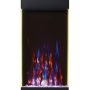 Napoleon - Allure Vertical 38-Inch Wall-Hanging Electric Fireplace - Black - Image 1