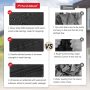 Porch Shield Patio Chair Covers -Waterproof Outdoor Lounge Deep Seat Lawn Chair Cover 2 Pack - 30W x 33D x 34H inch, Black - Image 3